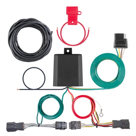 Curt Custom Wiring Harness (4-Way Flat Output), 56442 56442